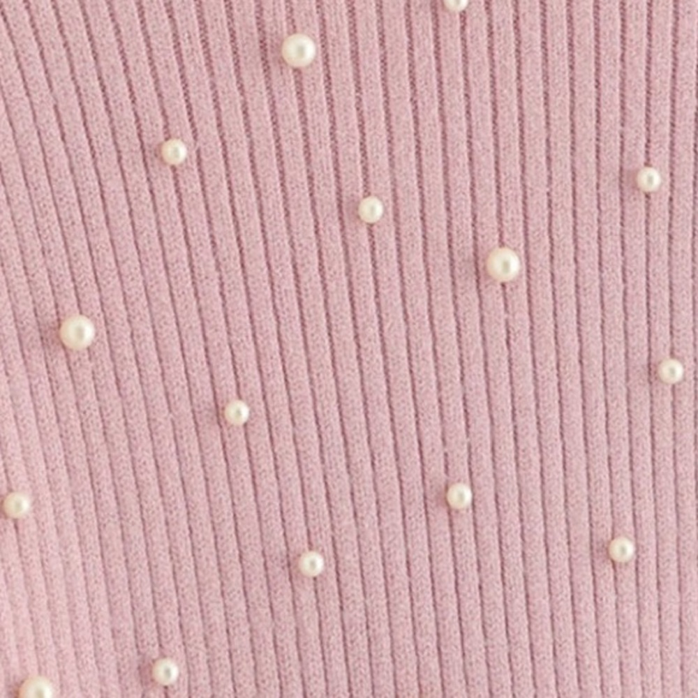 🆕Pretty in Pink Pearl Sweater - BLOGGER FAVORITE - Picture 6 of 8